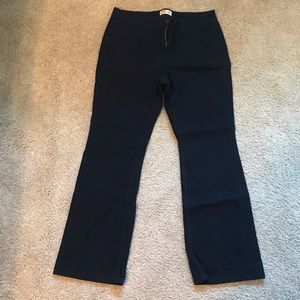Size 17 l.e.i black flare jeans